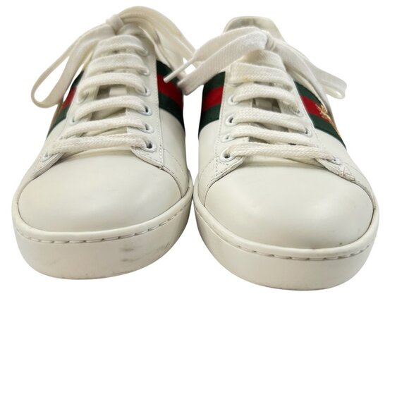 Gucci Women's Ace Bee Embroidered Sneaker Size 6 - Picture 7 of 16